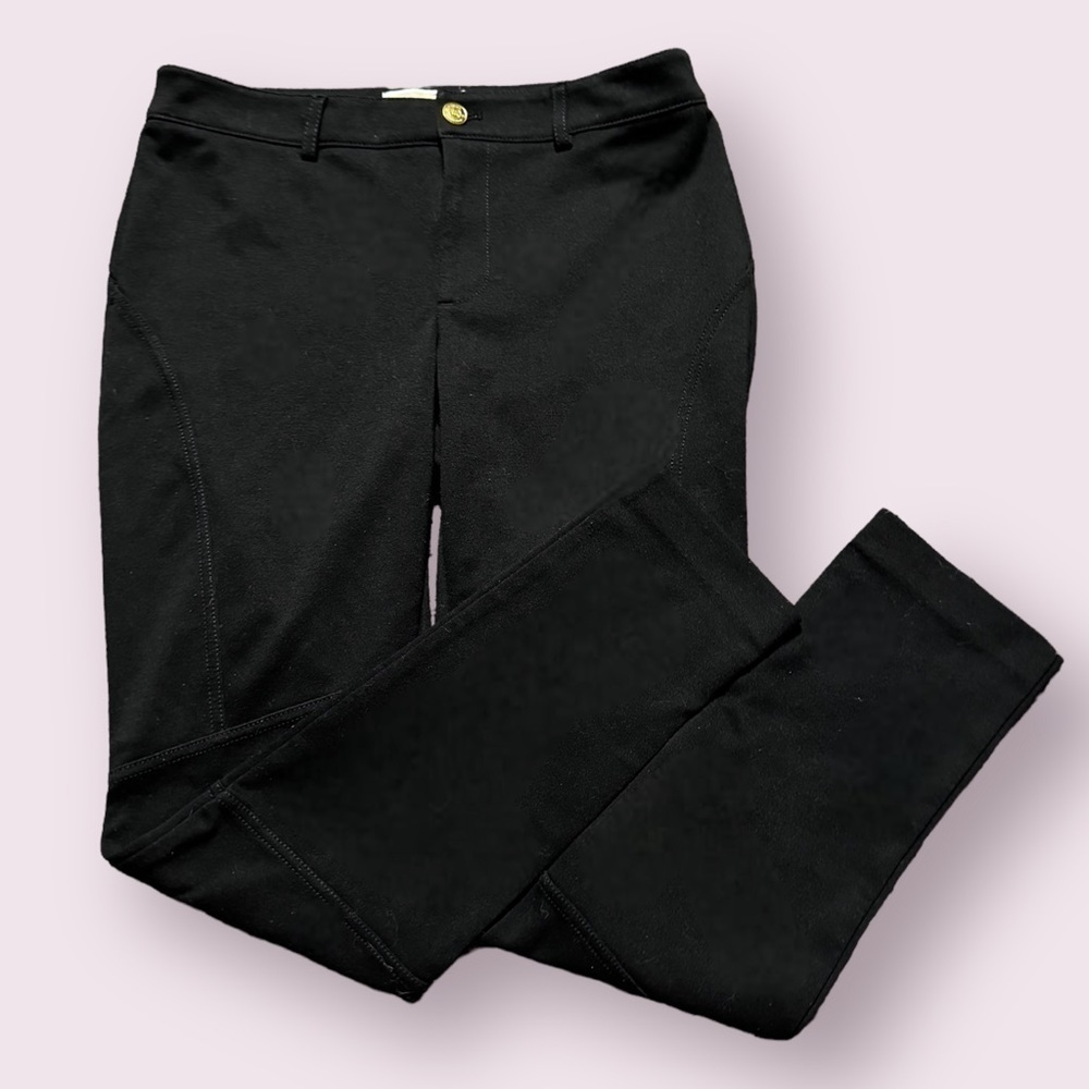 Michael Kors Black Slim Dress Pants Stretch Work Trousers Size 6